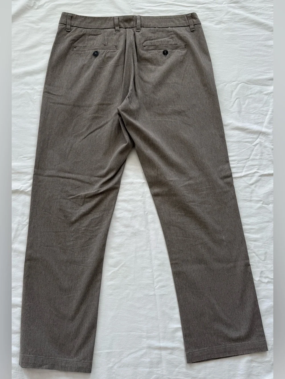 Hawker Rye Men's Brown‎ Straight Fit Dress Pants 34x30 Chinos
